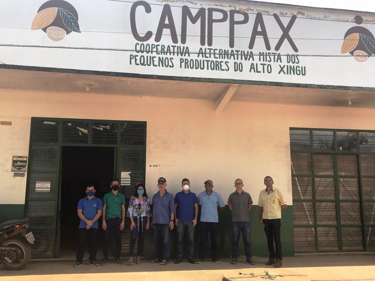 CAMPPAX recebe visita da Nuts BR