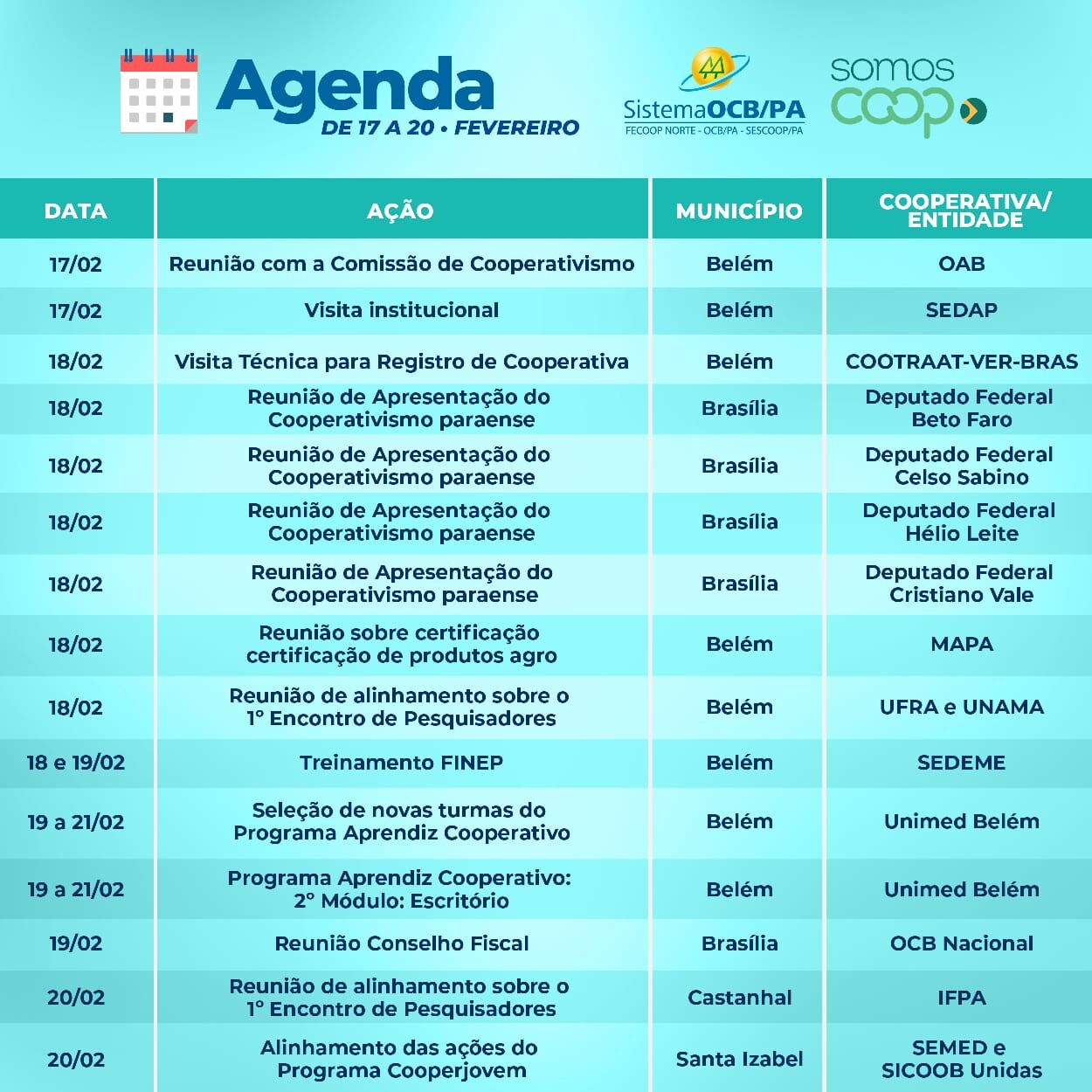 Agenda Semanal 🖊