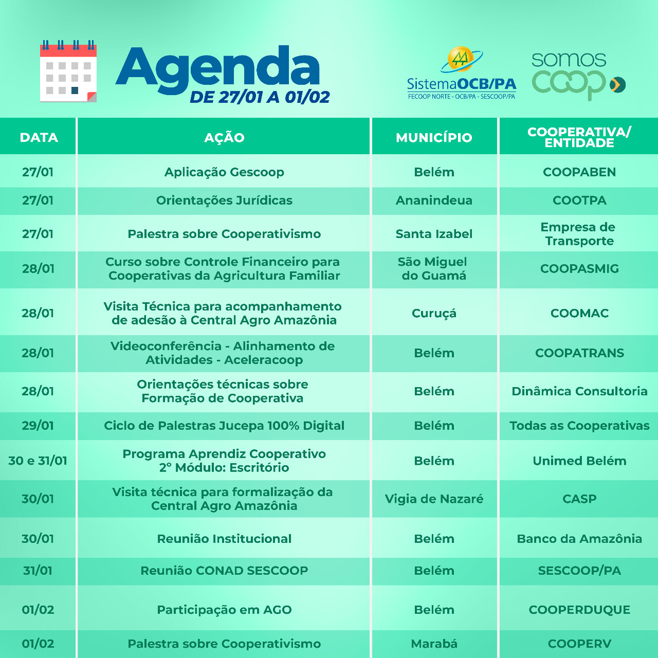 Agenda Semanal 📗✍