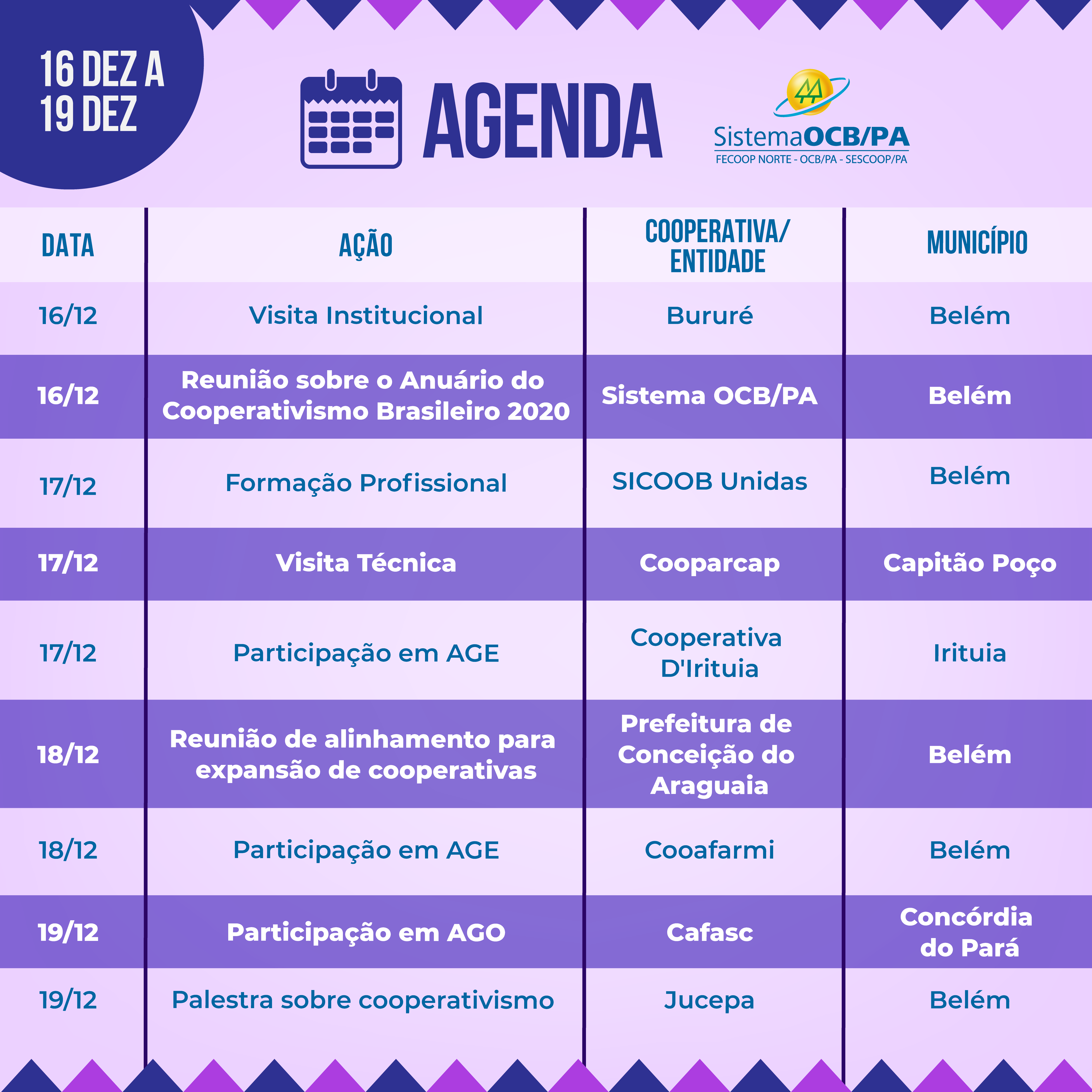 Agenda Semanal 📚✍🏾