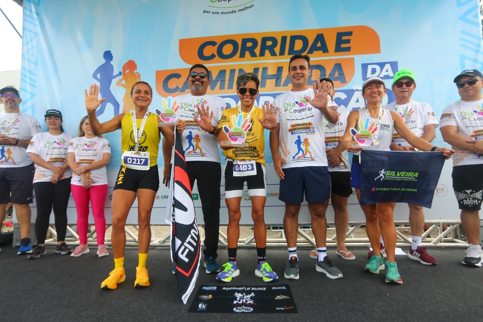 Cooperativas, voluntários e comunidade se unem em prol da solidariedade na Corrida e Caminhada da Cooperação em Belém
