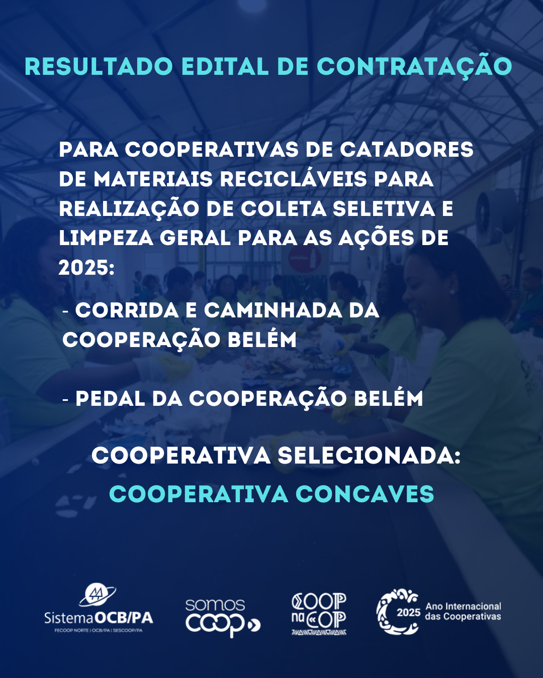 Resultado do Edital de Contratação
