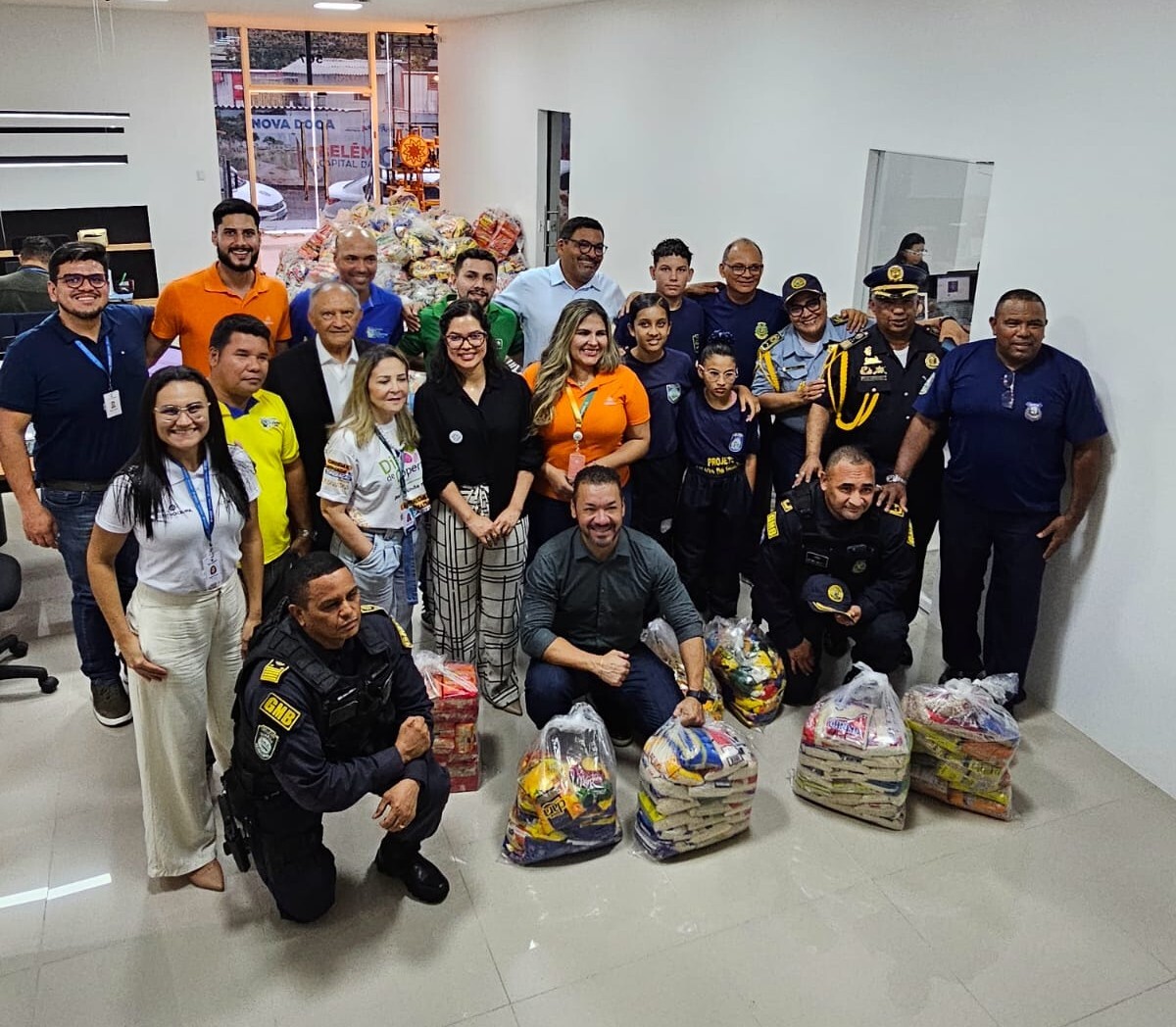 Sistema OCB/PA entrega alimentos arrecadados com a Corrida e Caminhada da Cooperação a entidades que atendem crianças e adolescentes