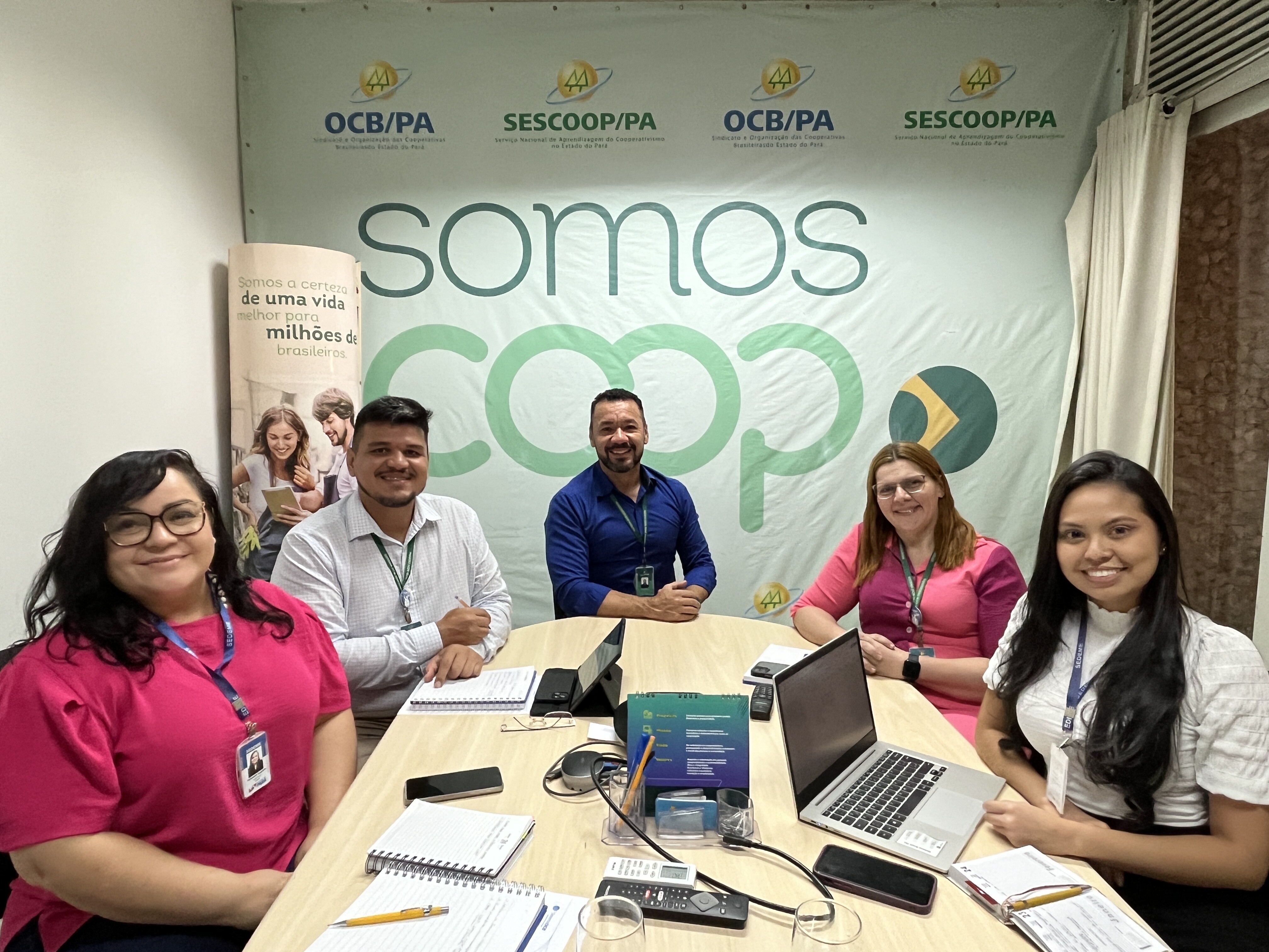 Sistema OCB Pará e Diretoria de Cooperativismo alinham ações estratégicas para 2024