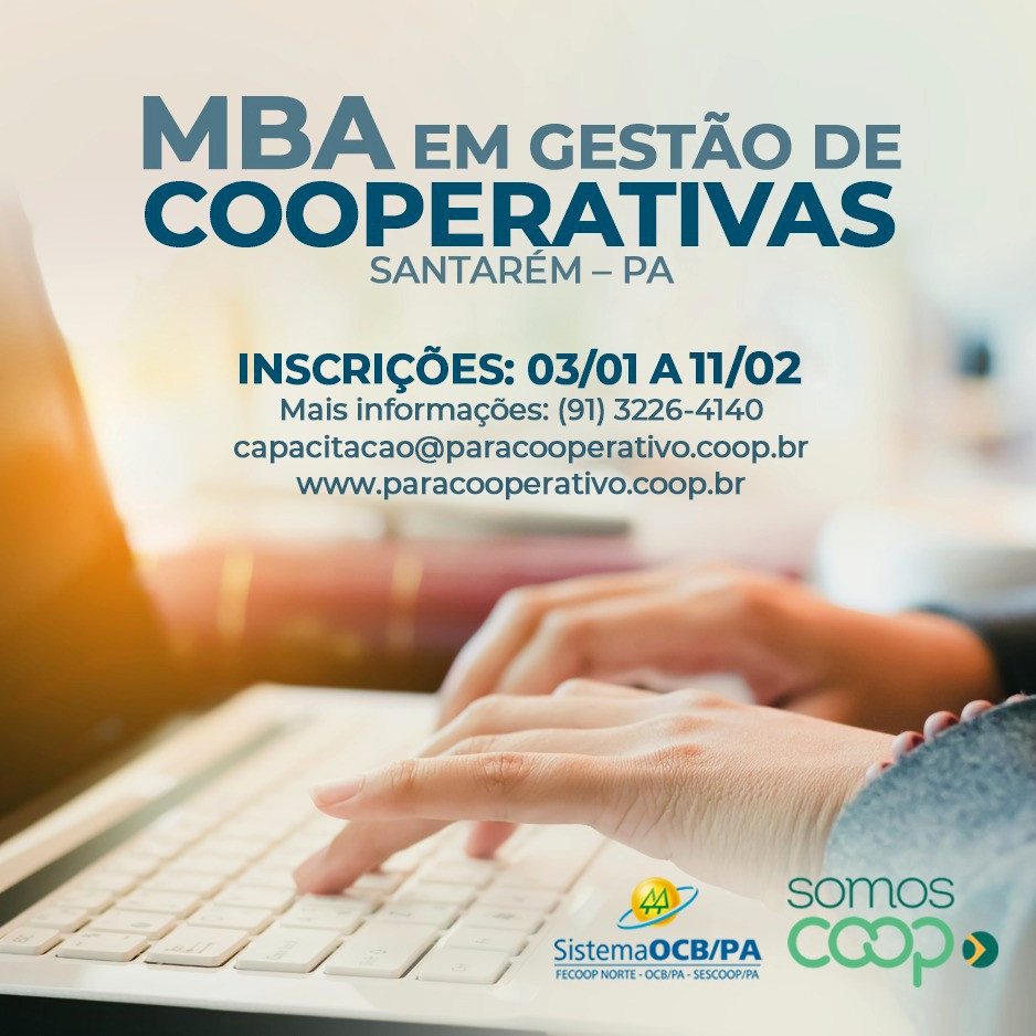 MBA Cooperativista é diferencial para o mercado