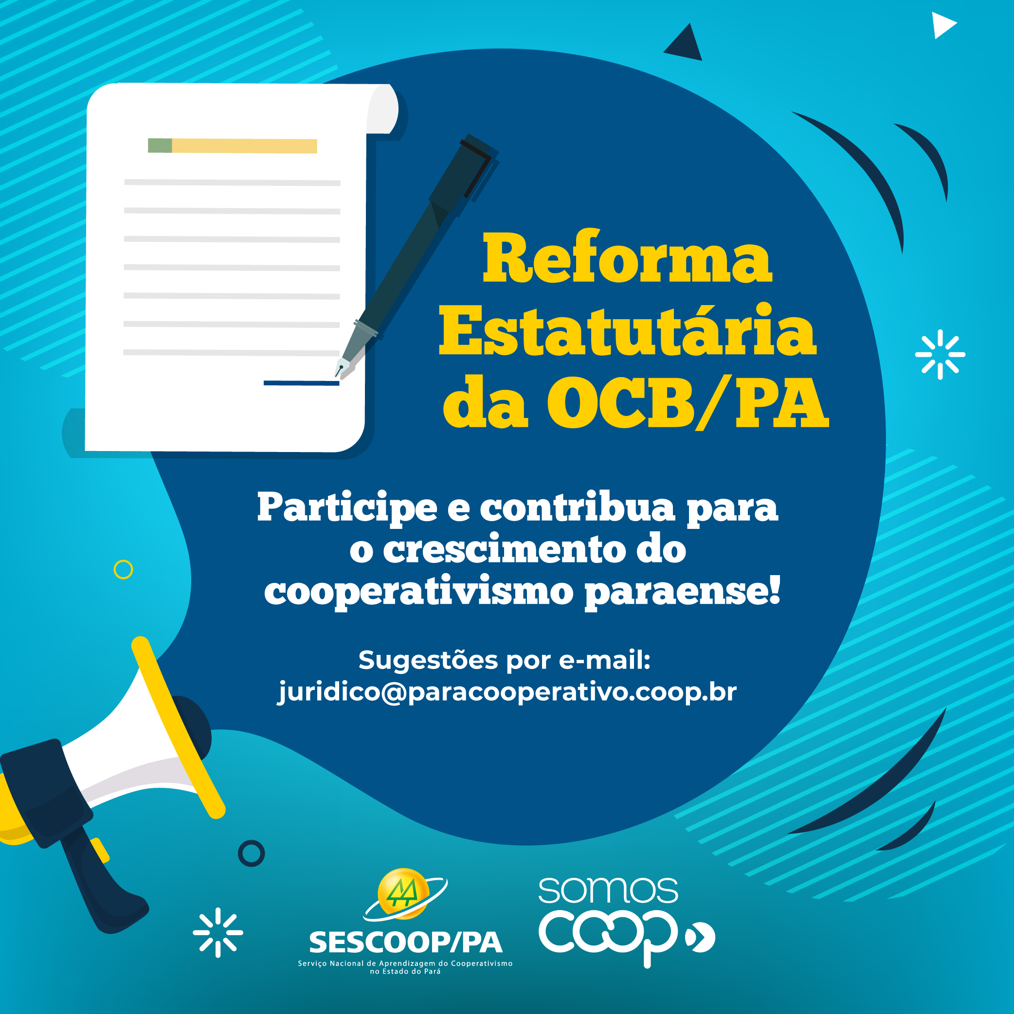 Último prazo para sugestões de reforma estatutária da OCB/PA
