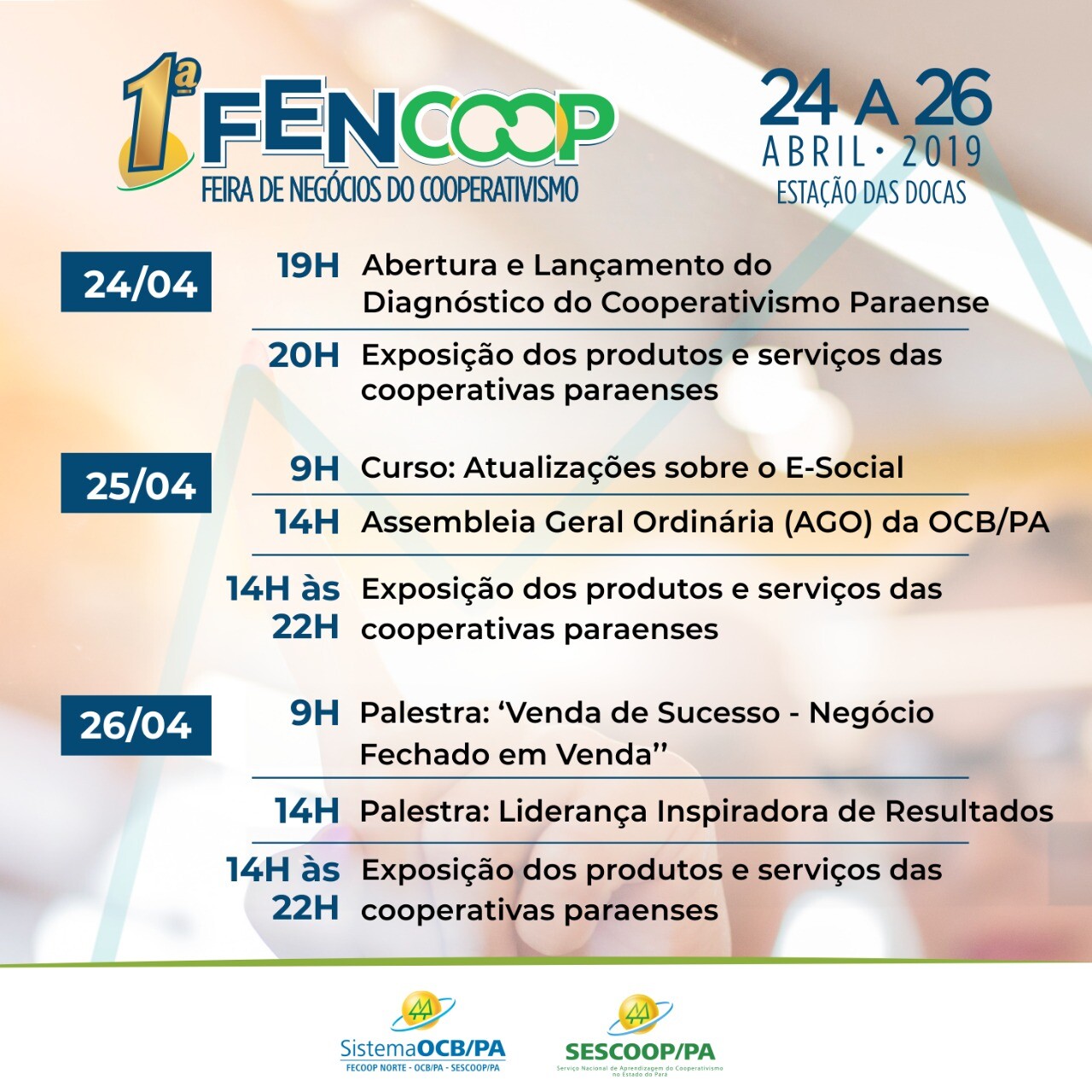 Fencoop promoverá programação aberta ao público