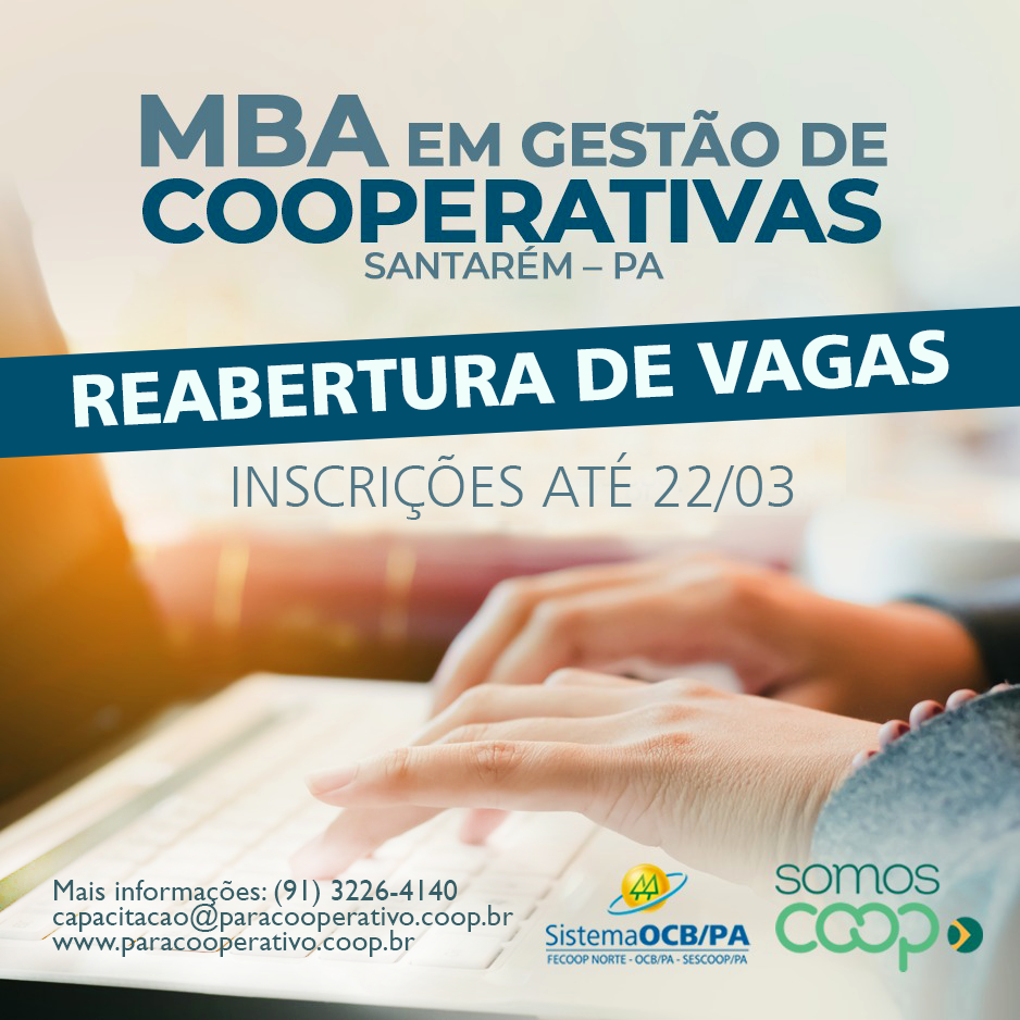 Inscrições para o MBA Santarém são reabertas