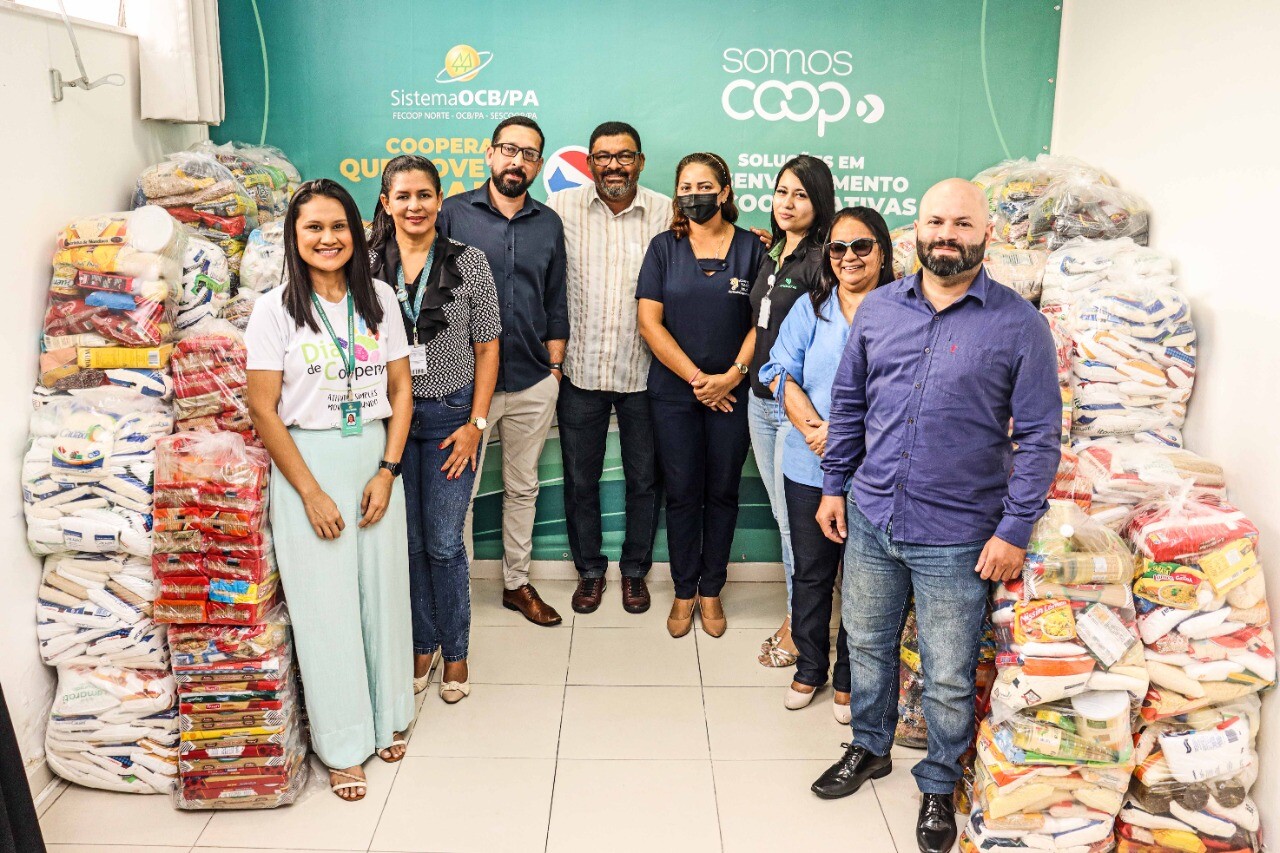 Dia C Belém: 2,3 toneladas de alimentos foram doadas para entidades sociais