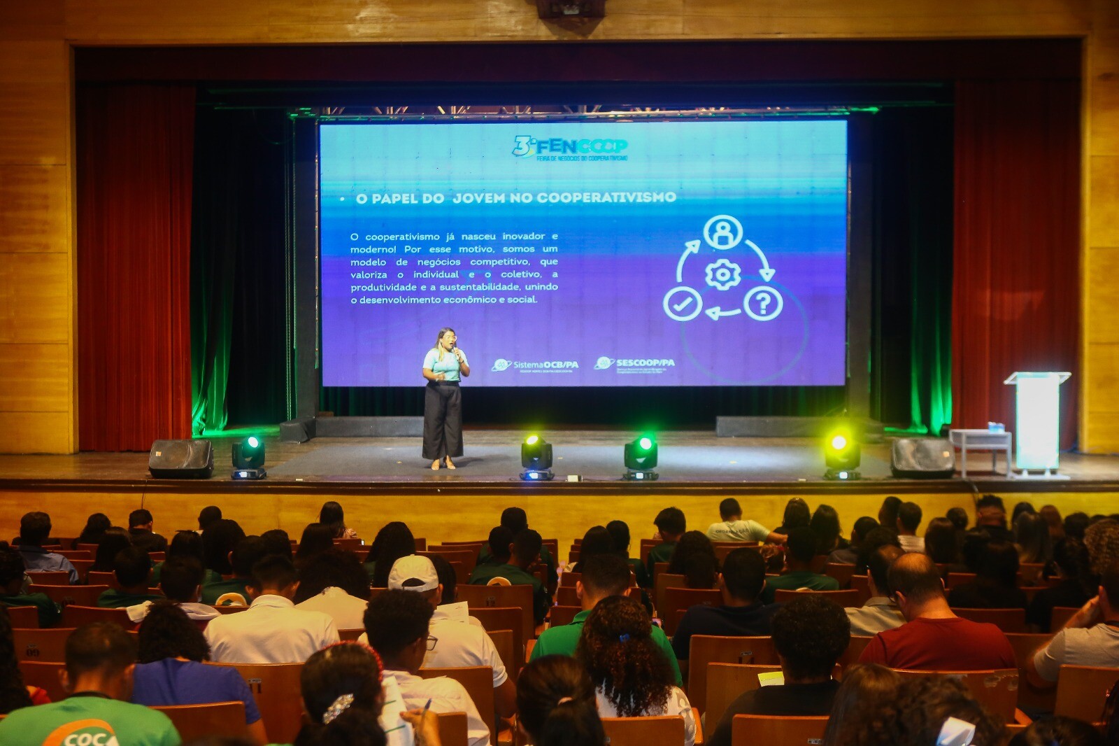 Comitê de Jovens da Geração 'C' é apresentado em encontro promovido pelo Sistema OCB/PA durante a 3ª FENCOOP
