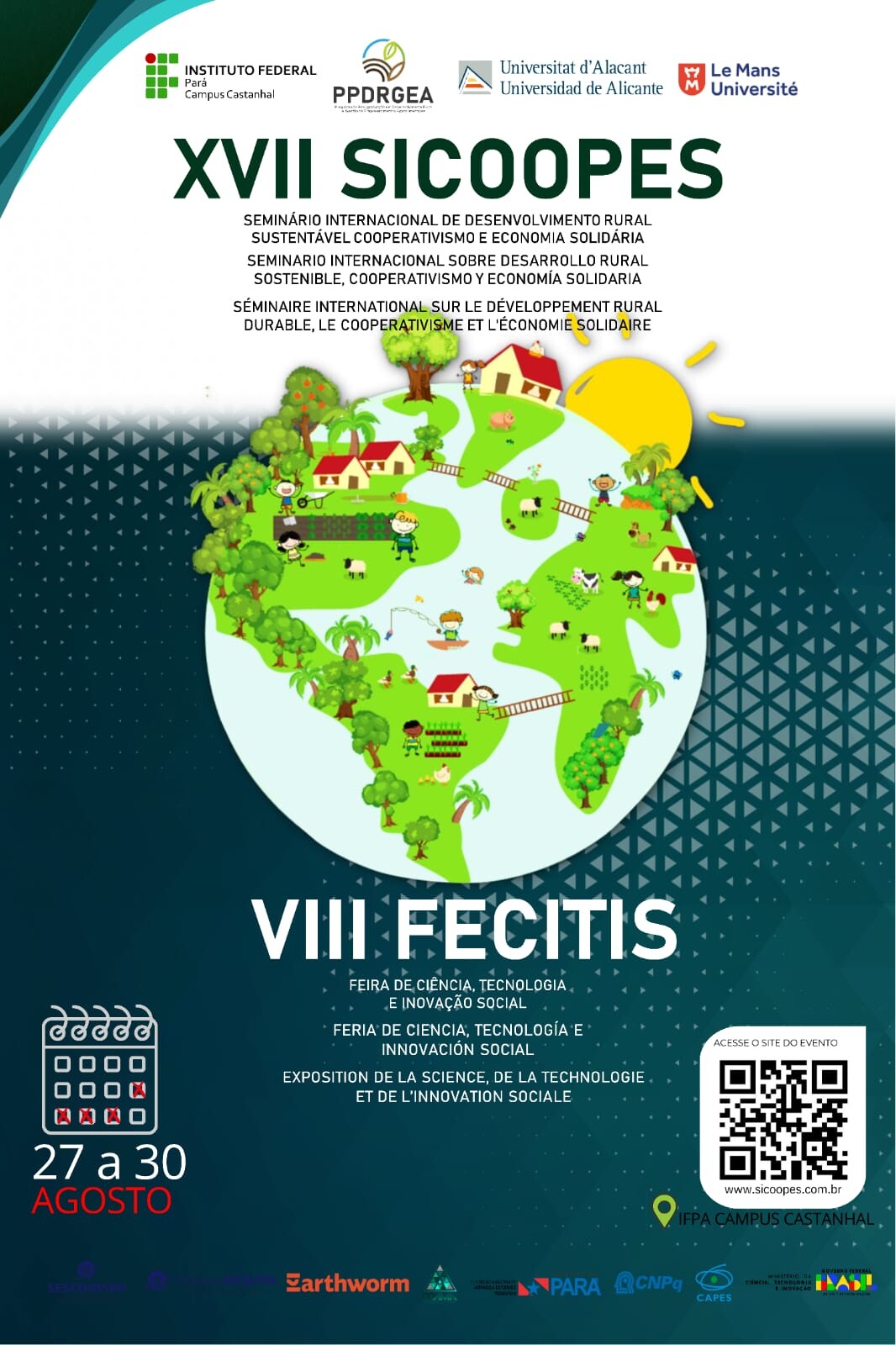 O coperativismo estará presente na XVII SICOOPES e VIII FECITIS em Castanhal