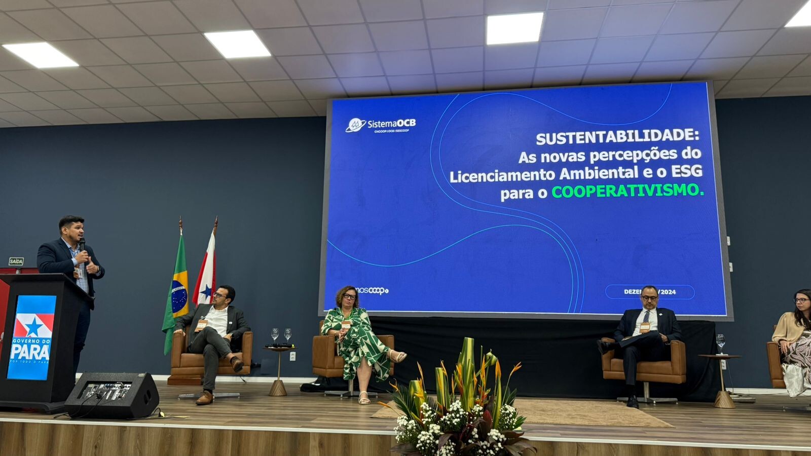 Sistema OCB/PA destaca Sustentabilidade e ESG no 1º Congresso Amazônico do Meio Ambiente