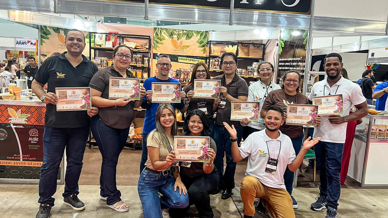 Coopatrans é destaque com premiações no Chocolat Festival 2023