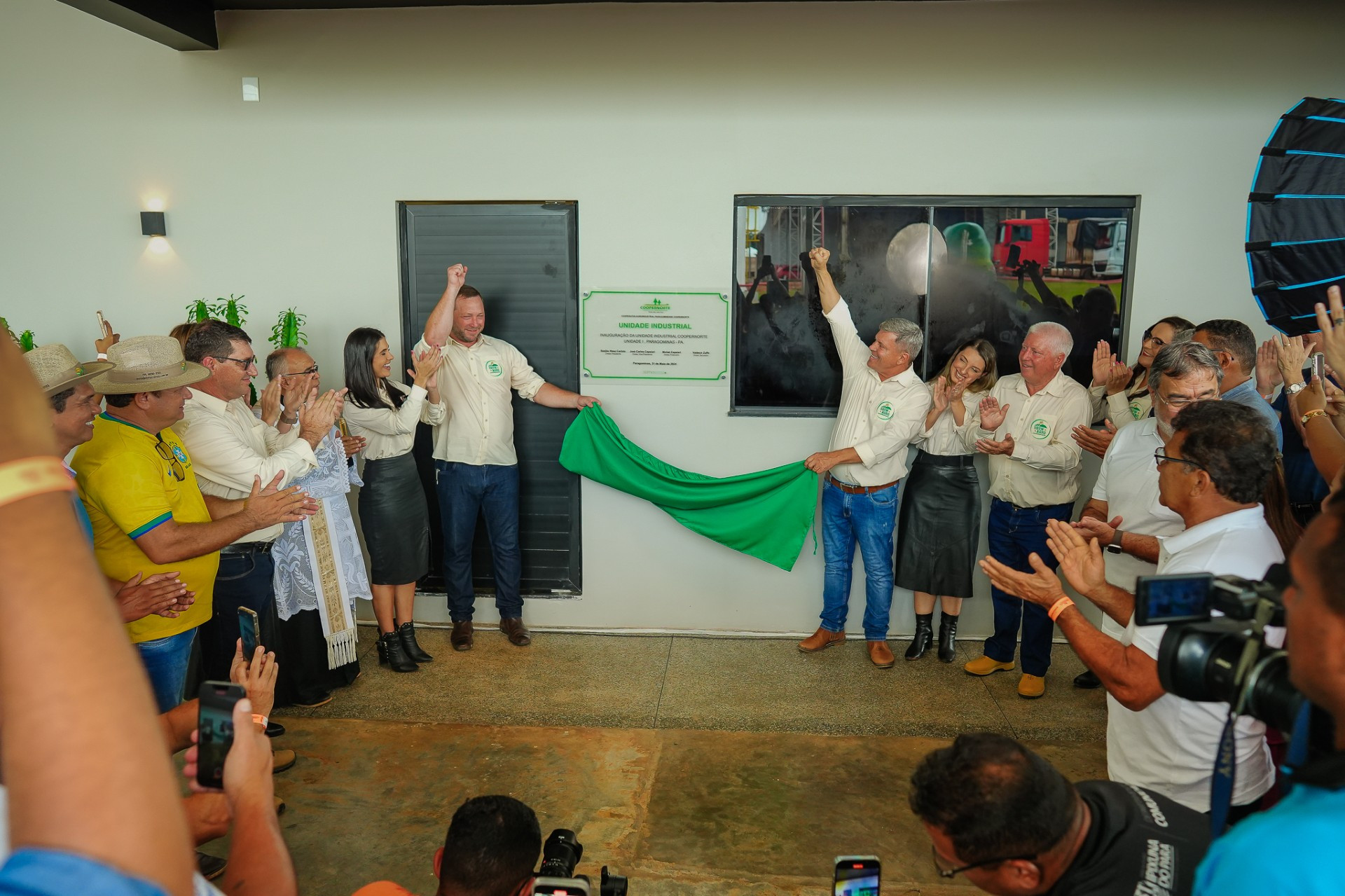 COOPERNORTE celebra a inauguração da sua primeira agroindústria, em Paragominas  