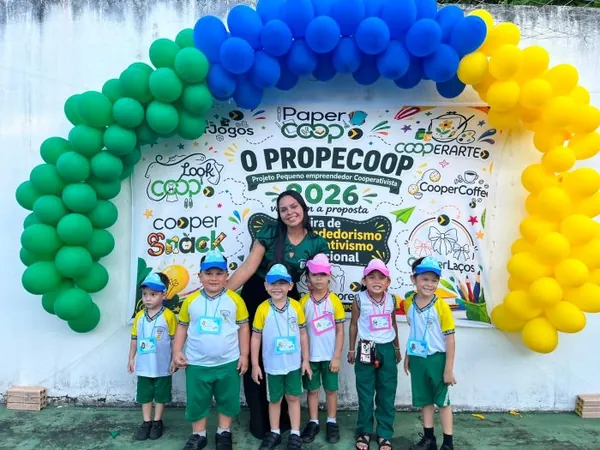 Projeto PROPECOOP transforma aprendizagem em experiência entre estudantes da Cooperativa Educacional Catarina Huber em Santarém