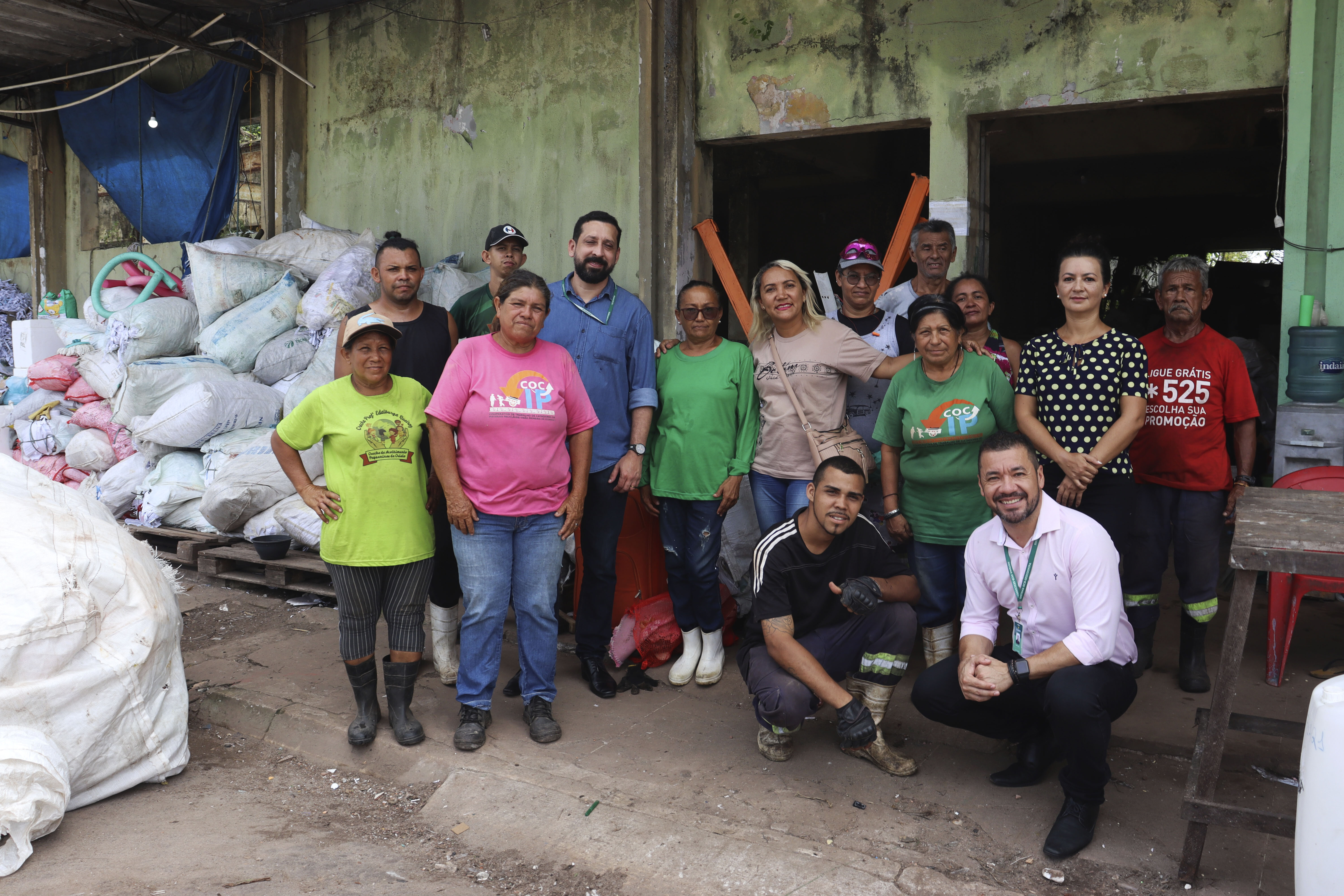 Unimed visita cooperativas de reciclagens para firmar parceria